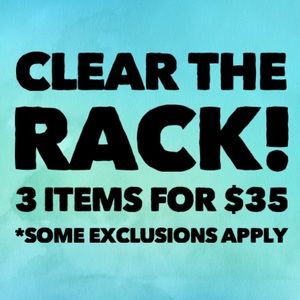Make me and offer - bundle 3 items for $35!